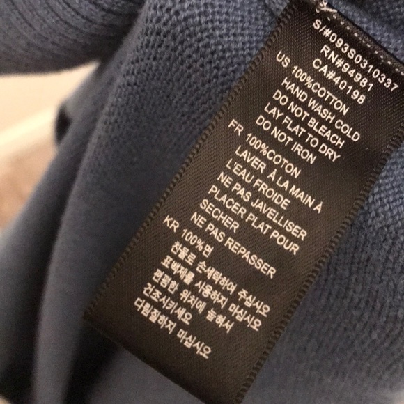 Pretty Blue Cotton Forever 21 Cardigan - Picture 6 of 6